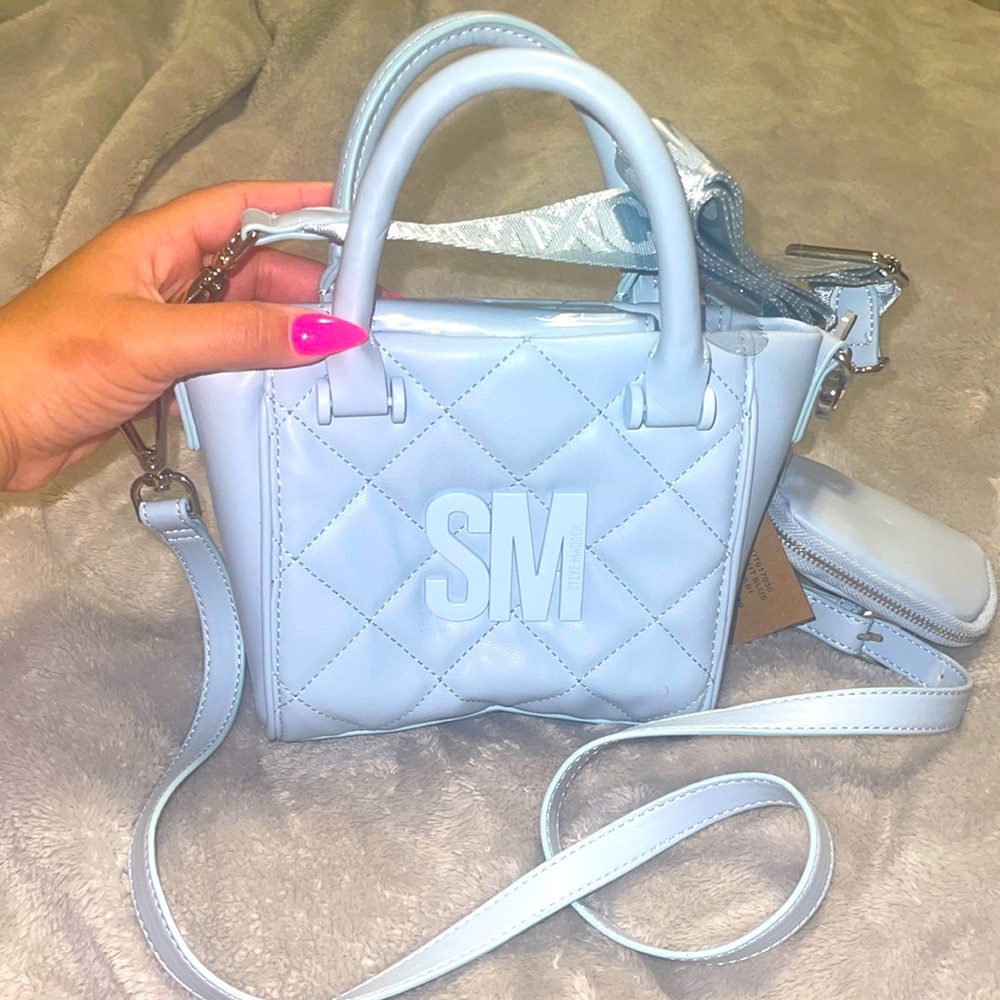 Mini Steve Madden crossbody purse baby blue 🩵
